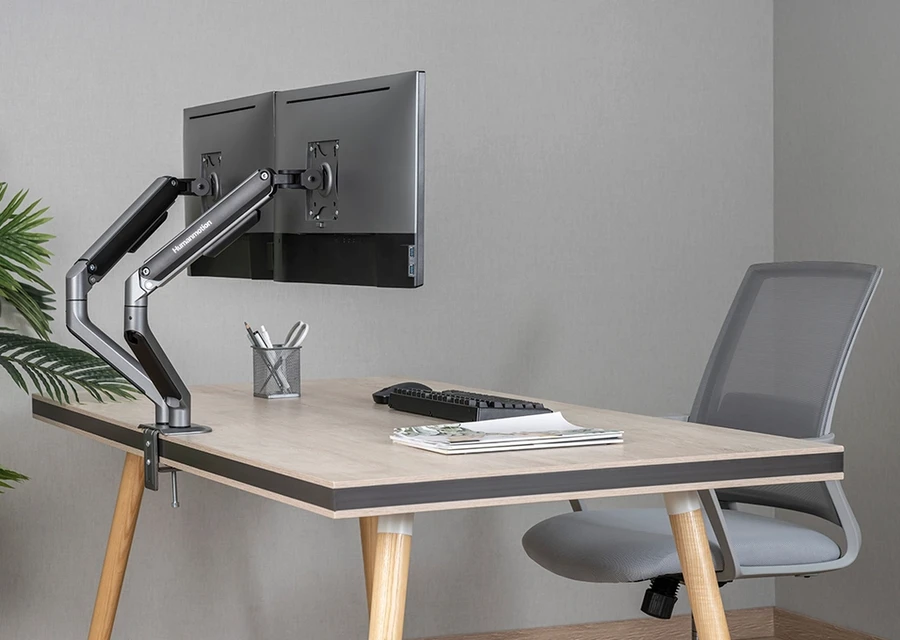 Gía đỡ màn hình giúp mang lại tư thế ngồi thoải mái