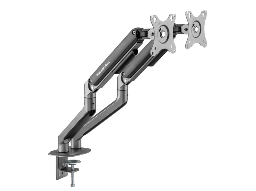Giá đỡ màn hình đôi Human Motion T6 Pro Dual hỗ trợ 2 chuẩn VESA
