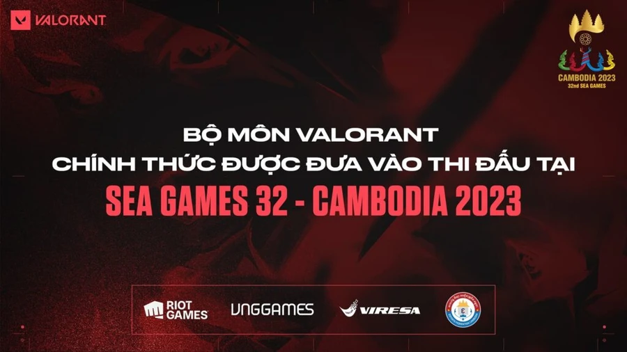 Ngay cả VALORANT cũng đã được đưa vào thi đấu tại ngày hội thể thao lớn nhất Đông Nam Á: SEA Games 32