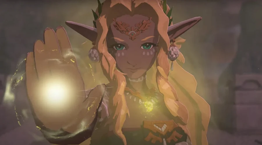 Cuối trailer xuất hiện một người rất giống Zelda