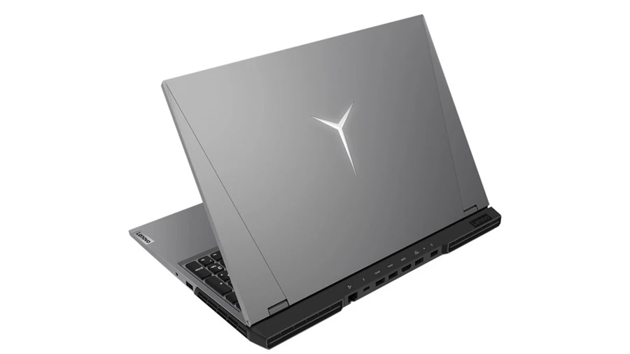 Lenovo Legion 5 Pro 2021 sở hữu thiết kế tổng thể ấn tượng, các đường cắt vát sắc nét và tỉ mỉ 