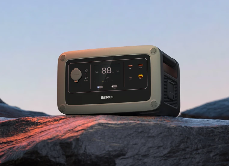Trạm sạc di động Baseus Energy Stack 600W tiện dụng, đáng mua 
