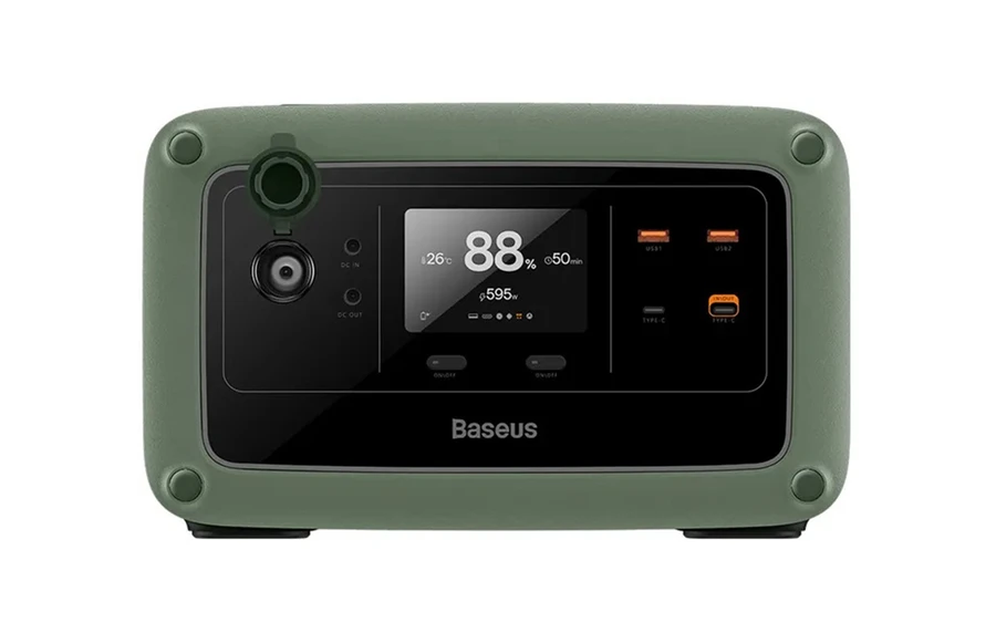 Baseus Power Station 600W có thể điều khiển từ xa 