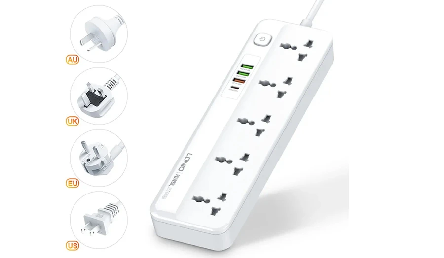Ổ cắm điện đa năng LDNIO (SC5415) vô cùng tiện dụng