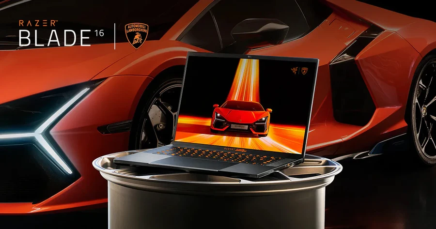 Razer hợp tác với Lamborghini ra mắt laptop siêu xe hầm hố, cấu hình RTX 4090, giá từ 116 triệu Đồng