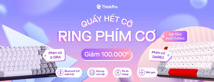 Chương trình Rinh Phím cơ – Quẩy Hết cỡ của ThinkPro