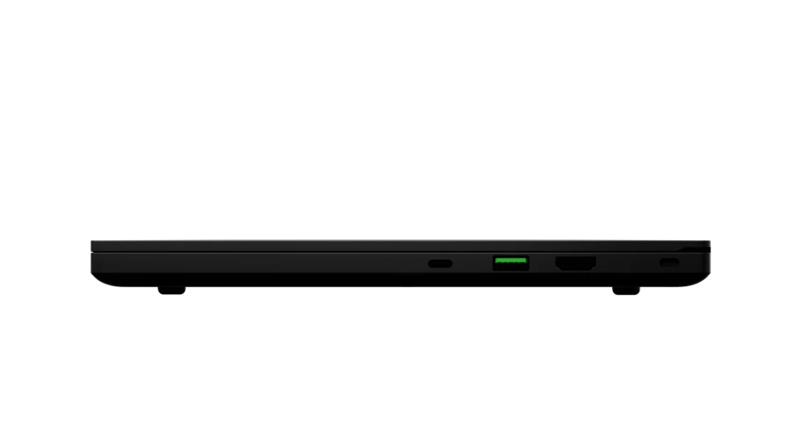 Còn cạnh phải máy sẽ là nơi đặt khóa Kensington, cổng HDMI 2.1, 2 cổng USB-A nữa và 1 cổng Thunderbolt 3. 