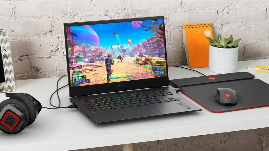 HP Omen 16 Intel 2021 với thiết kế vuông vắn, bản lề gọn gàng và vật liệu cao cấp.