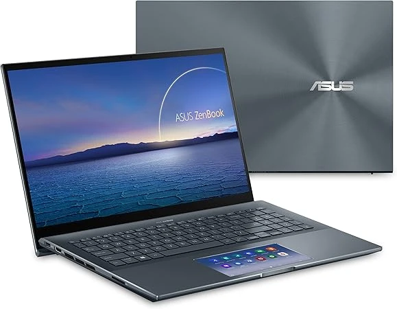 Amazon.com: ASUS ZenBook 15 Ultra-Slim Laptop, 15”FHD Touch Display, Intel  Core i7-10750H, GeForce GTX 1650 Ti, 16GB RAM, 1TB SSD, Innovative  ScreenPad 2.0, Thunderbolt 3, Windows 10 Pro, Pine Grey, UX535LI-XH77T :
