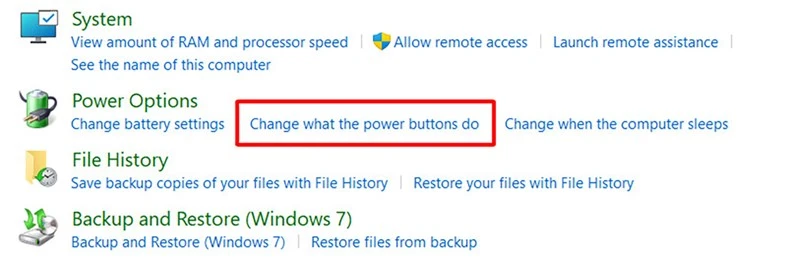 Cách vô hiệu hoá nút nguồn Laptop và gập máy không bị tắt nguồn