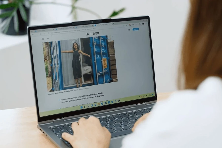 Lenovo ThinkBook 14p sở hữu hiệu năng mạnh mẽ nhờ được trang bị CPU AMD Ryzen 7 5800H