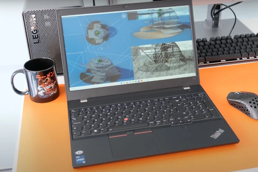 ThinkPad P16V Gen 1 có khối lượng khoảng 2.2kg