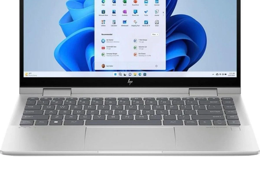 Trải nghiệm bàn phím và touchpad trên HP Envy X360 14-es1013dx