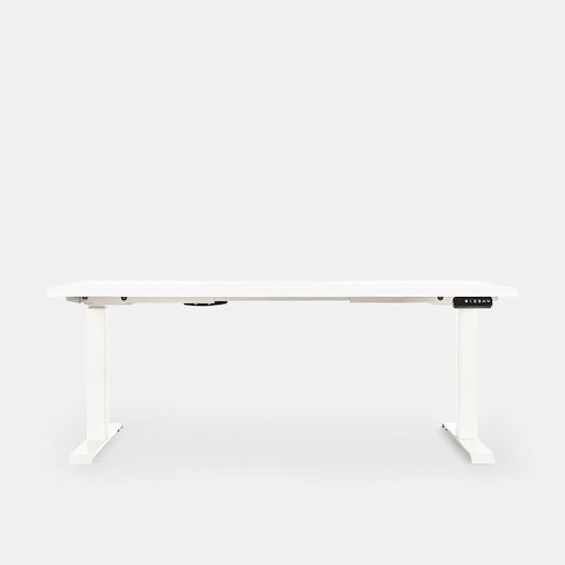 Bàn nâng hạ Pure Fansi - By NiceDesign (160x75cm - Khung vuông trắng - Mới, Full box, Chính hãng)