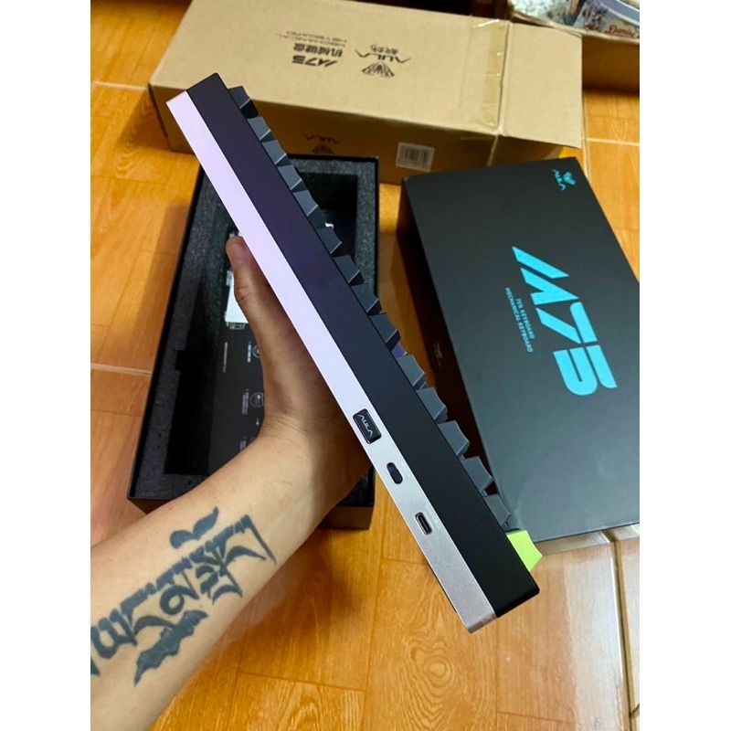 Hinh anh khach hang danh gia san pham Bàn phím cơ AULA M75 Aluminum CNC