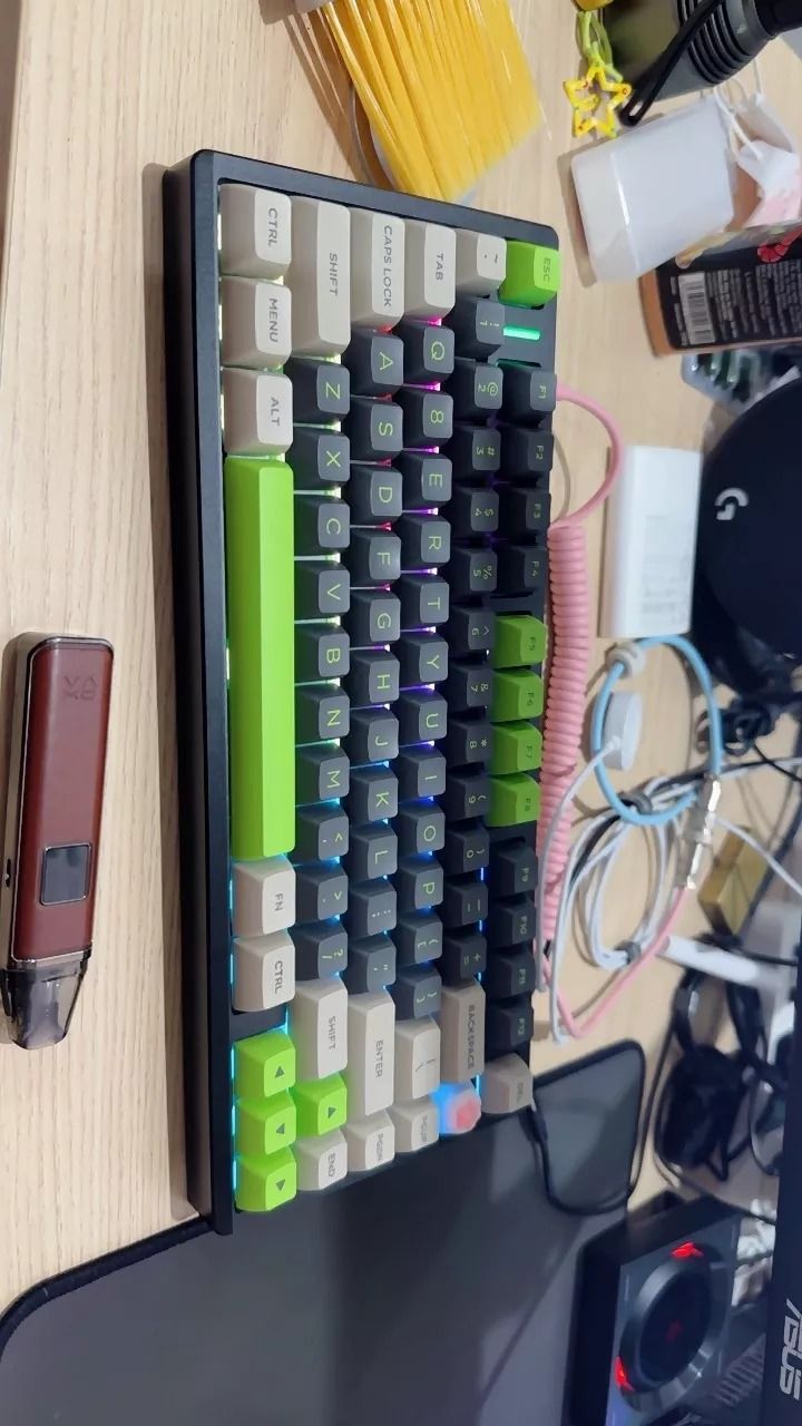 Hinh anh khach hang danh gia san pham Bàn phím cơ AULA M75 Aluminum CNC